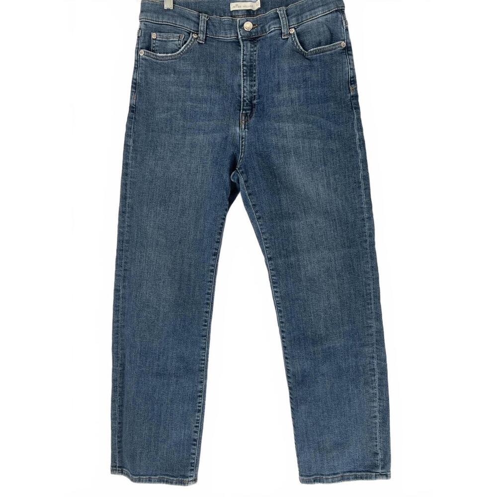 Peter Millar Womens Size 30 Regular Indigo Straight Leg Williamson Crop Jeans